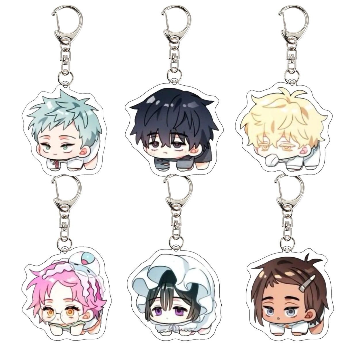 异形舞台周边钥匙扣动漫挂件