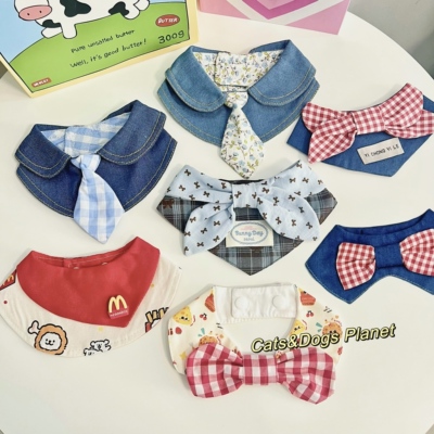 宠物猫咪狗狗围脖口水巾