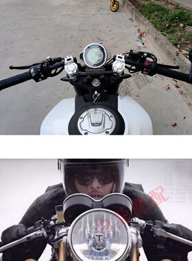 凯越321R 狒狒ST n无极300 嘉爵N19 黄龙752s改装分体车把分离手