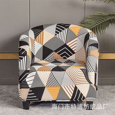 European elastic all rotund semi-circular bathtub cover sofa
