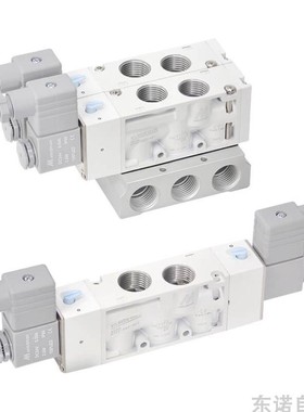 Mindmane 金器 电磁阀 二位五通 5孔 MVSC-460-4E2 AC220V DC24V