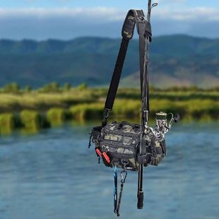 Case Reel Camouflage Print Shoulder 极速Leo Outdoor Fisghing