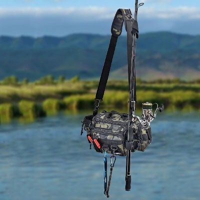 极速Leo Fisghing Reel Case Camouflage Print Outdoor Shoulder