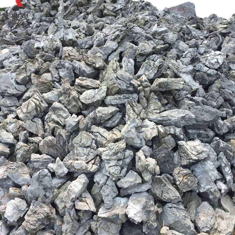 英德市英石假山天然景观石施工制作园林S流水造景青龙石