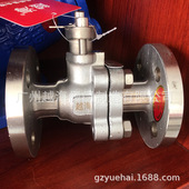 16P 10C 高温蒸汽不锈钢304 316L碳钢手动法兰球阀广州越海Q41F
