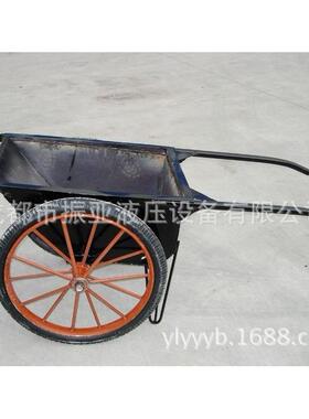 加厚花纹钢圾板劳车动车90X60CM灰家斗车建筑车工程环保车用车垃