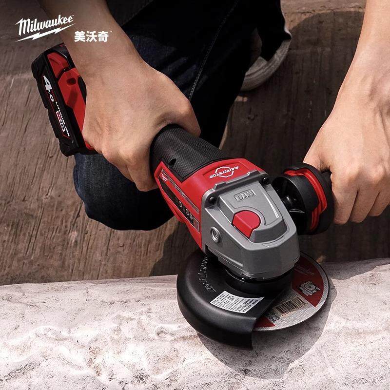美沃奇 milwaukee机M18 FSAGV125XPDB米沃奇充电式角磨机18V