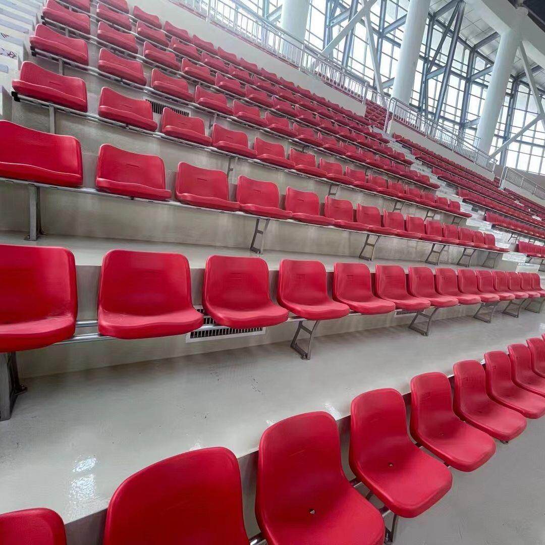 定制露天看台椅一体成型室内体育场礼堂观众席座椅c型连体看台椅