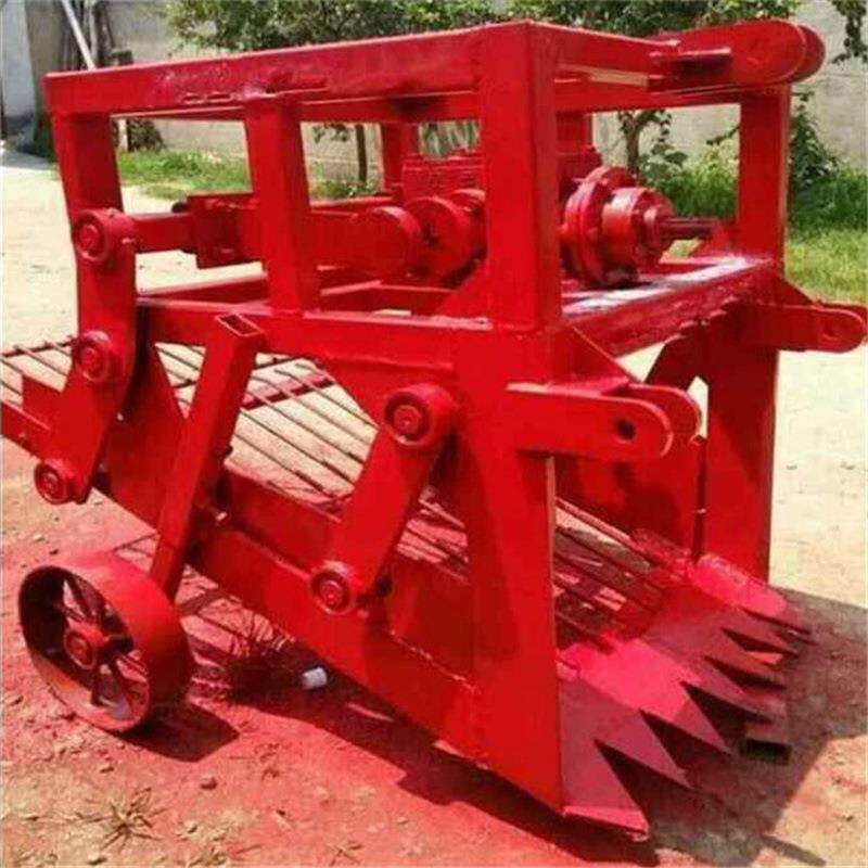 板蓝根辣根白芷出土机 牵引四轮药材收获机 芦根挖掘收获机