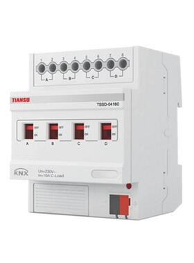 4路电流监测开关驱动器开关控制模块TSSD-0416C智能照明