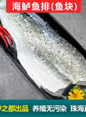 白蕉海鲈鱼鱼排无刺鱼柳新鲜鲈鱼芦鱼卢鱼鱼块鱼段 珠海斗门特产