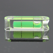 亚克力带安装 孔水平仪迷你小型水平气泡水平气泡1038方形水准仪