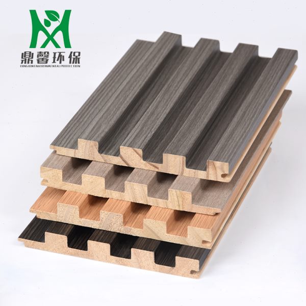 格栅变形装饰板电视背景墙护墙板隔删不实木防潮生态木吊顶长城板