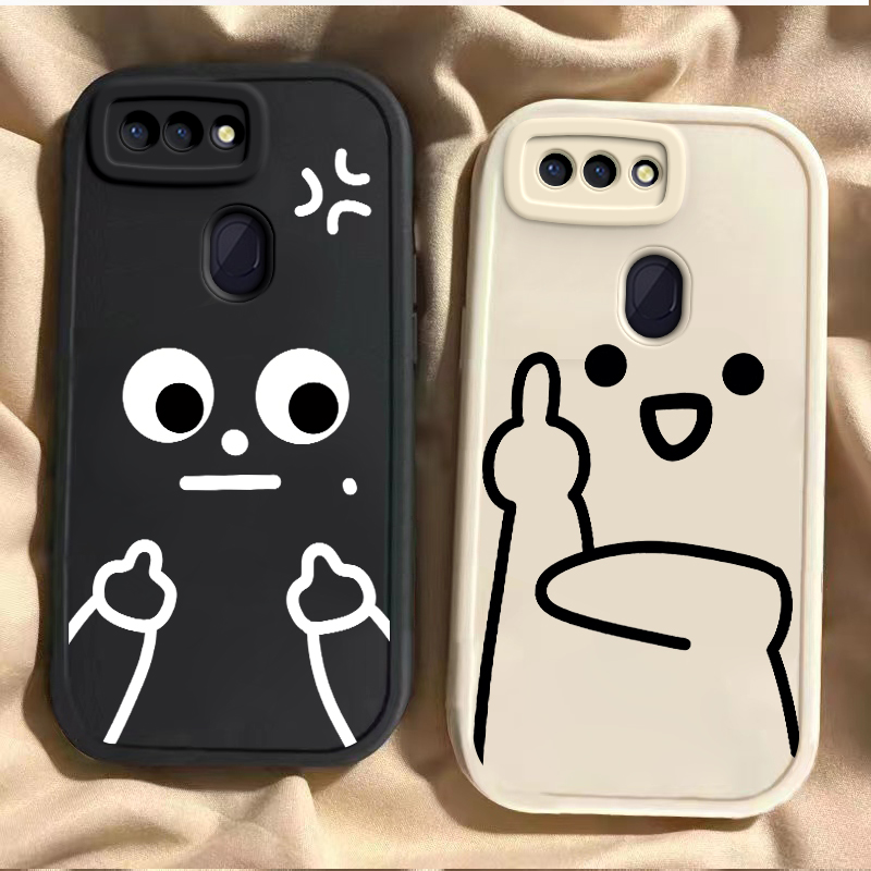 OPPOR15硅胶简约小众可爱手机壳