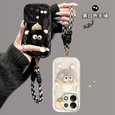 红米note13硅胶甜美可爱手机壳膜