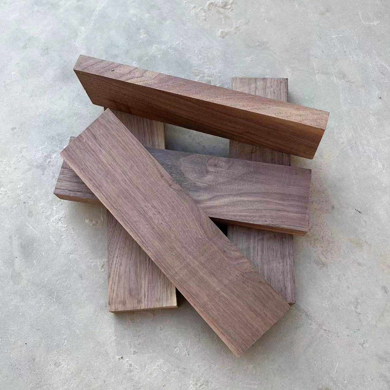 北美黑胡桃木料长规格料木方木材木板板材原木实木规格料家具料