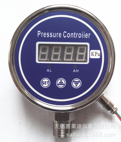 数字电接点压力表 数显电接点压力表 智能压力控制器 膜盒电接点