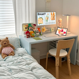 独也/Montana意式极简书桌可定制桌子现代简约办公桌电脑桌多巴胺