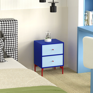 独也/Montana床头柜北欧风多巴胺卧室床边柜装饰柜小户型收纳柜