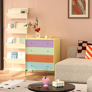独也/Montana四斗柜多巴胺北欧风卧室收纳储物柜客厅置物柜可定制