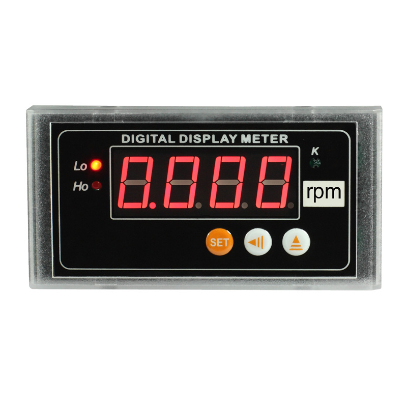 变频器电机数显转速表010V4x20mA模拟量数字可编程速度表线速表