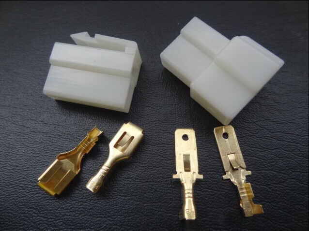 DJ7021-6.3-11接插件 6.3-2P连接器 2MP汽车连接器 1000祇/包