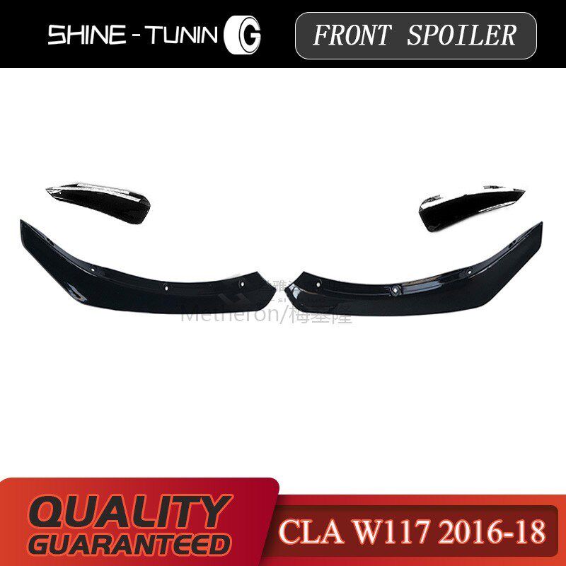 CLA-Class W117 Front liup Splitter Flap Canard fits Sporty S