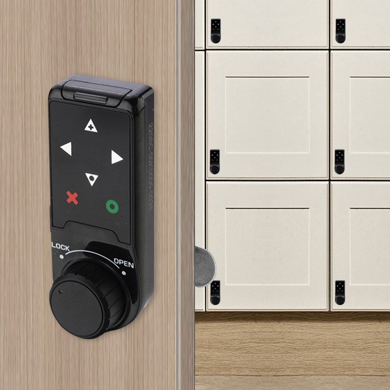 钢柜文件柜更衣柜抽屉锁 信箱健身房J柜门电子锁密码锁转舌锁