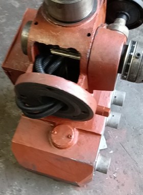 动力头 ZX50C 7550 6350钻铣床机头双速动力头T齿轮箱 动力头配件