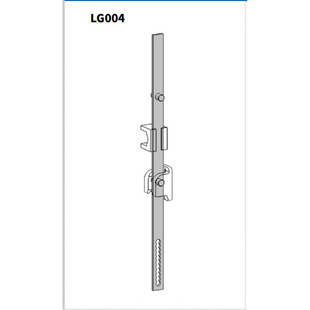 导向件 夏中工业五金连杆锁 扁连杆锁 锁销配件 天地锁 LG004
