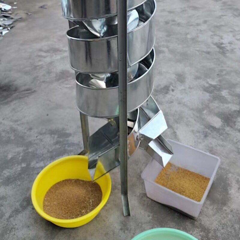 家用油菜籽筛选机白菜种选种机萝卜种精选机重力螺旋筛过滤筛分离