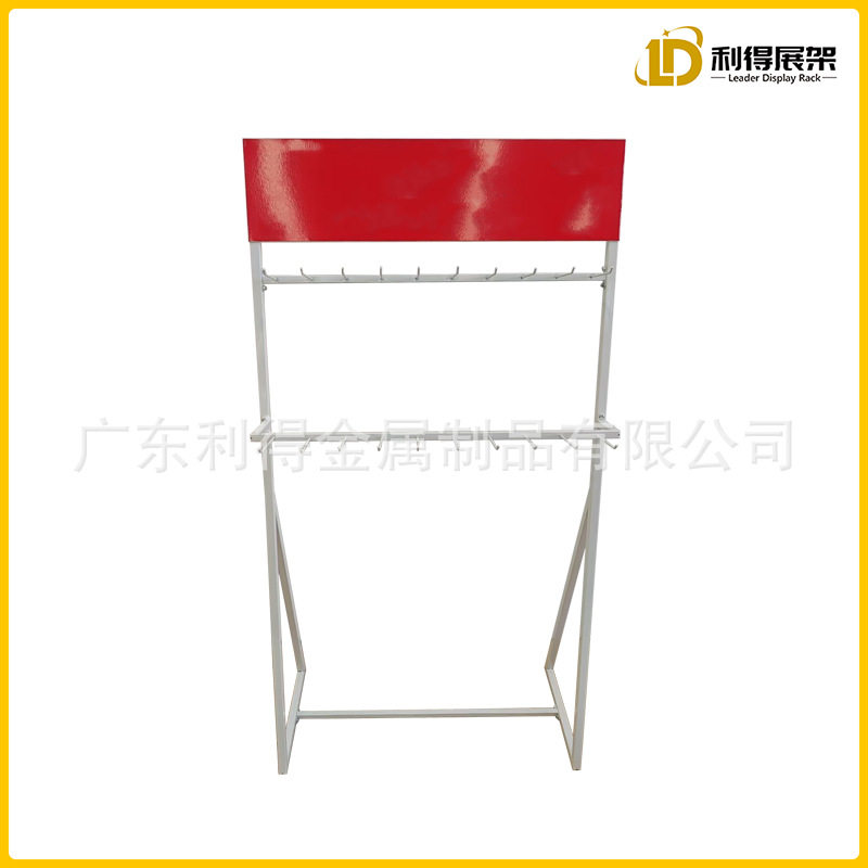 汽车无痕雨刮器展示架无骨雨刷器汽车配件收纳架铁质拆装带广告牌
