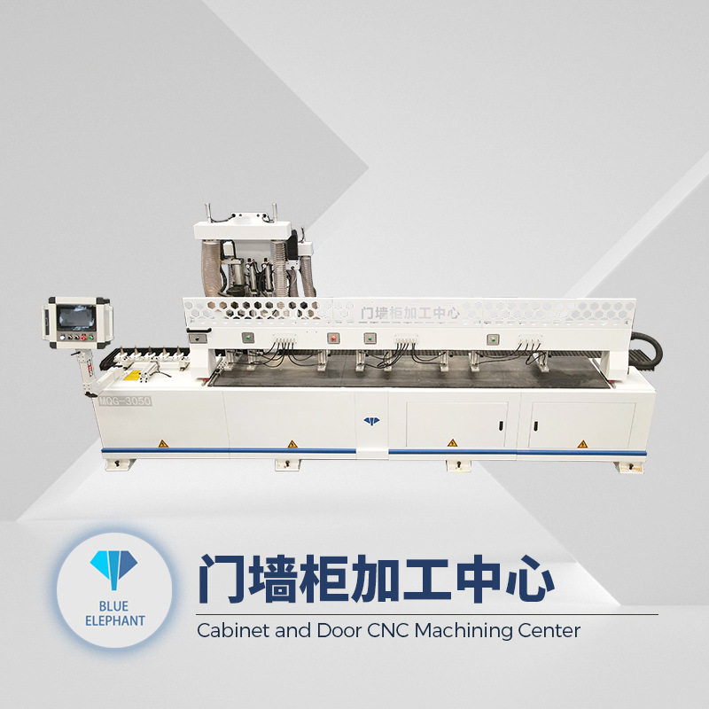 蓝象数控门墙柜一体加工中心 全自动数控橱柜木门加工开料设备