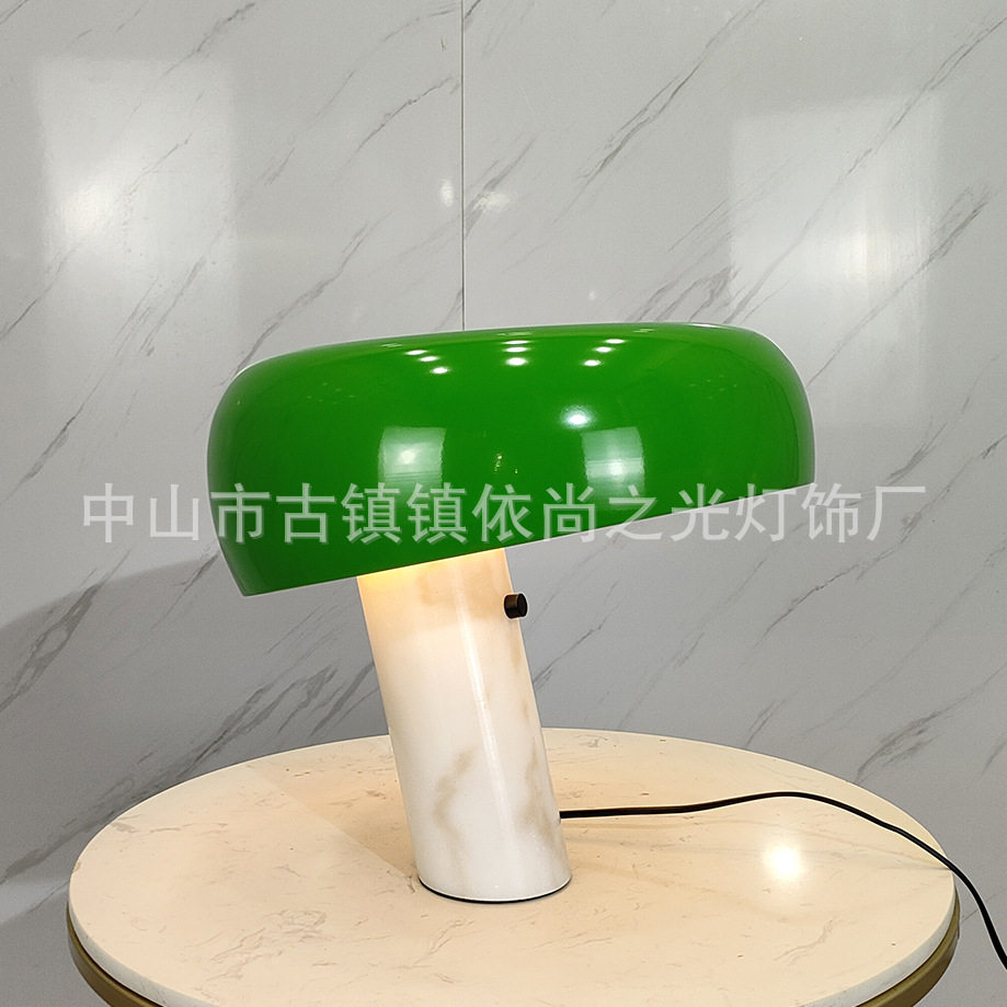 意大利简约后现代轻奢创意大理石台灯高级感客厅设计师卧室床头灯