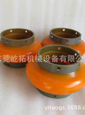 鼓风机联轴器ZLF WS4005-1 ZL03346104X弹性联轴器减震胶圈