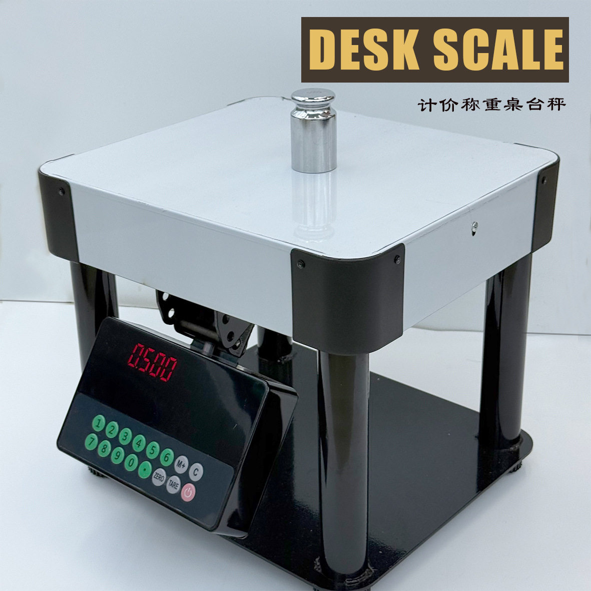 出口非洲越南QUA电子称40kg台桌秤 高精准克数称重水果计价秤40kg