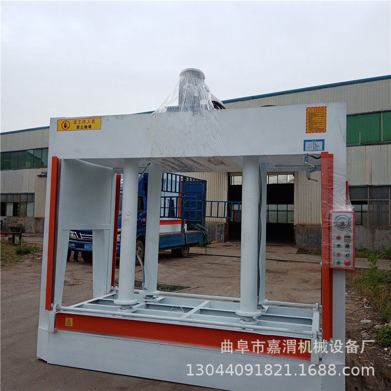 青岛100吨140型油缸门板冷压机 多层板复合压板机 蜂窝板压合机