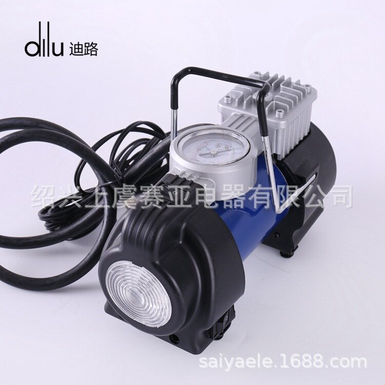 厂家直销DC12V车载充气泵、汽车充气泵、汽车打气泵150PSI