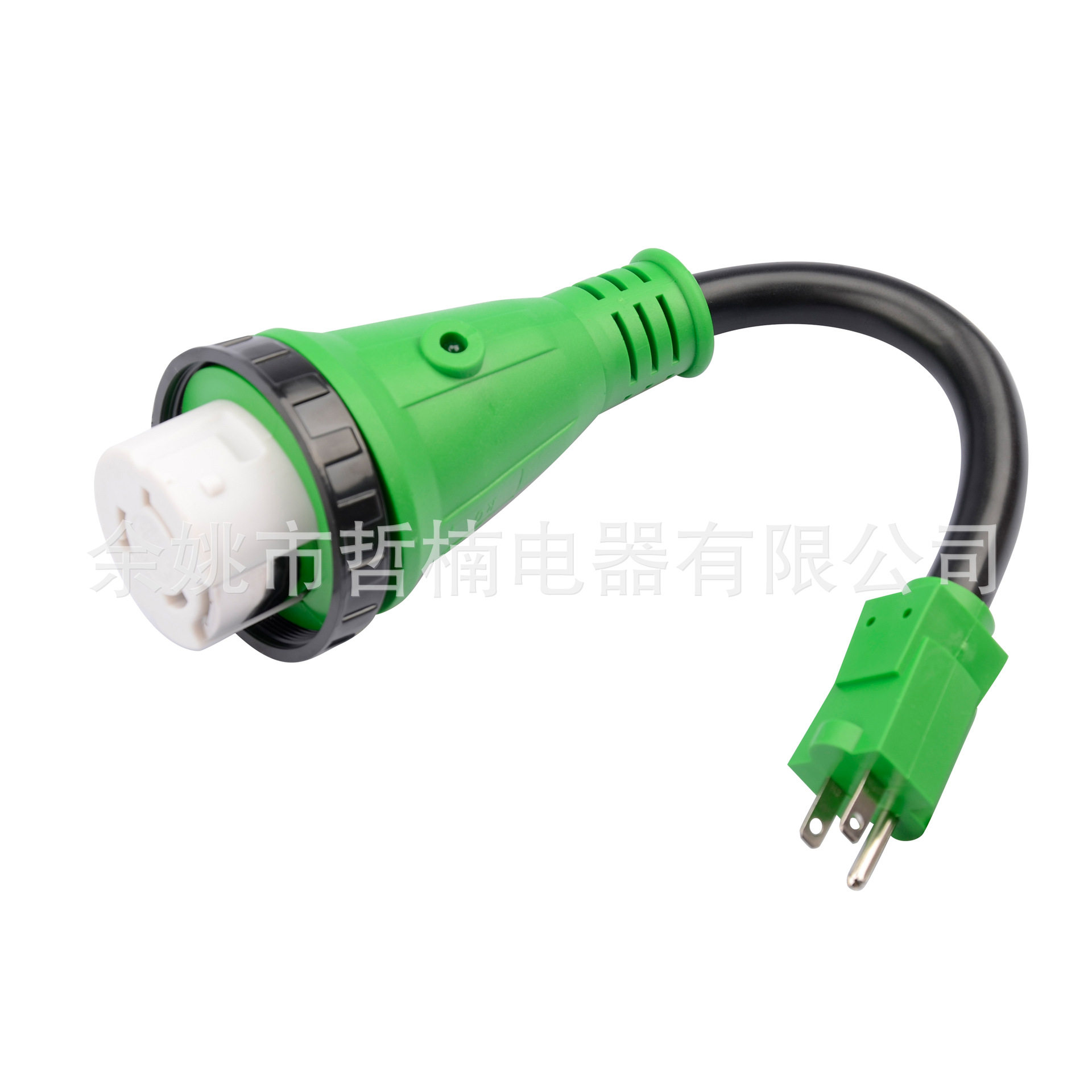 S13 美式房车适配器插头房车电源线电源转换线15A转50A带锁母插 R