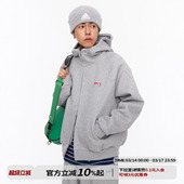 开衫 运动情侣装 外套 复古空气层连帽卫衣春季 江南先生NewJNXS美式