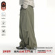 男女宽松抽绳休闲裤 江南先生NewJNXS户外三防速干加绒伞兵裤 冬季