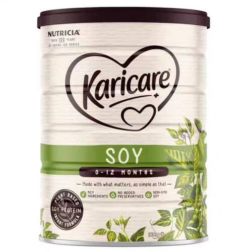 Karicare可瑞康豆奶粉植物蛋白900g