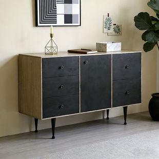 北欧老钱风/北欧表情宾纳进口中古复古萨兰达餐边柜玄关柜高脚