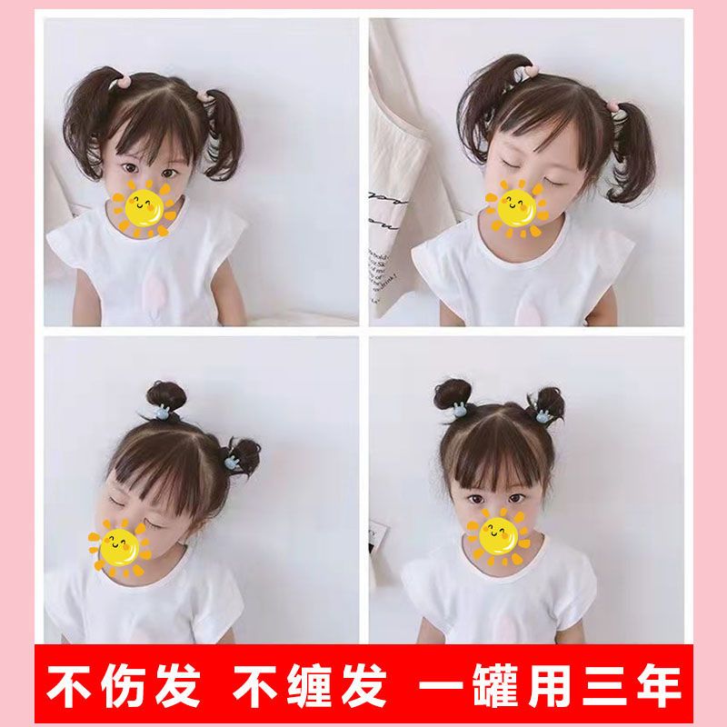 女童春夏可爱小皮筋不伤发小女孩宝宝发圈扎头发发饰