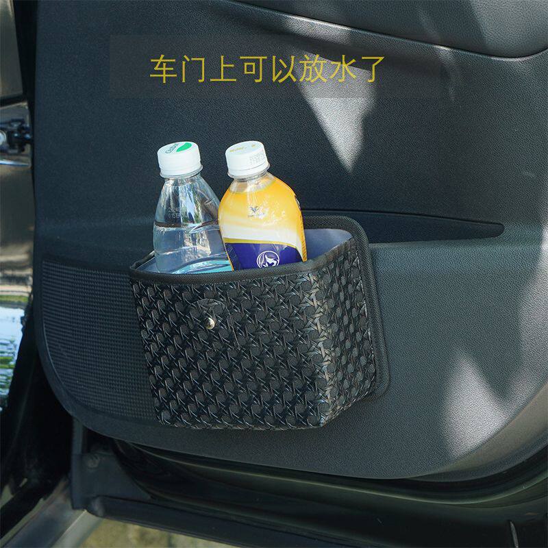 车上挂式多功能车载垃圾桶可折叠汽车垃圾袋车内储物收纳用品