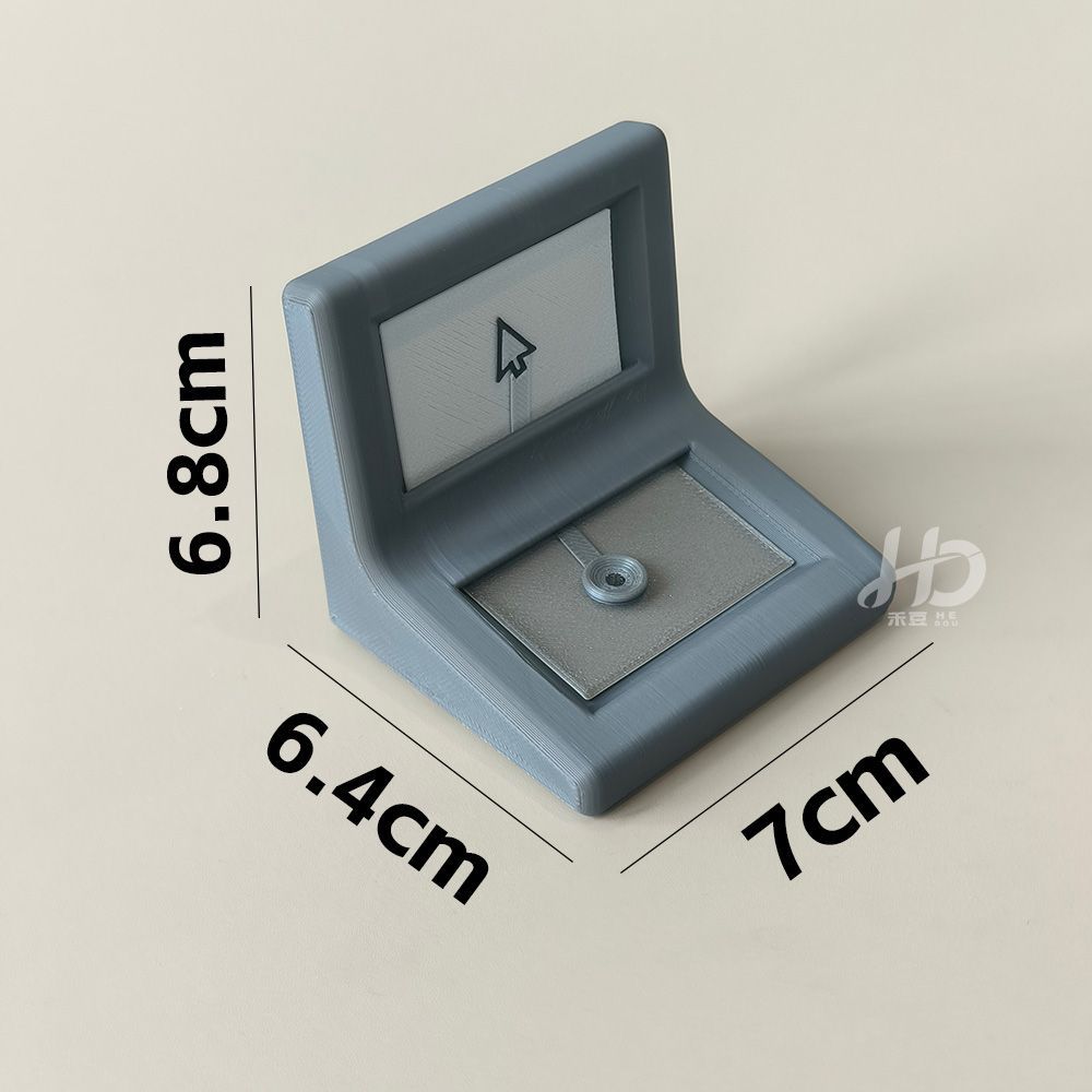 3D打印迷你可动光标电脑创意解压玩具微型电脑模型玩具