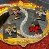 新年马上有钱轻奢闪钻发夹高级感本命年喜庆侧边发卡个性 时尚 头饰