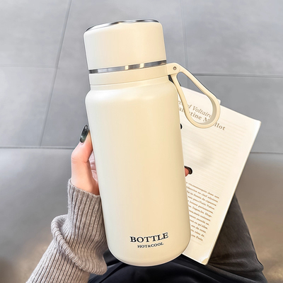 大容量保温杯女生高颜值茶水分离