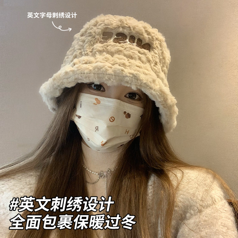 毛绒渔夫帽子女冬季新款加厚保暖护耳东北旅游防寒大头围水桶盆帽,服饰配件/皮带/帽子/围巾,帽子,淘宝优惠券,粉丝福利购,淘宝优惠卷