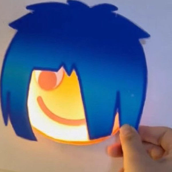 新款表情杀马特小夜灯